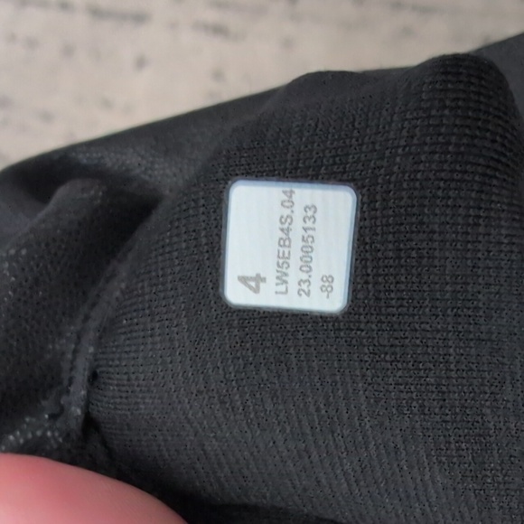 NWT Lululemon Align High-Rise Pant 25" *Shine Radiate Foil Print Black - Picture 10 of 10
